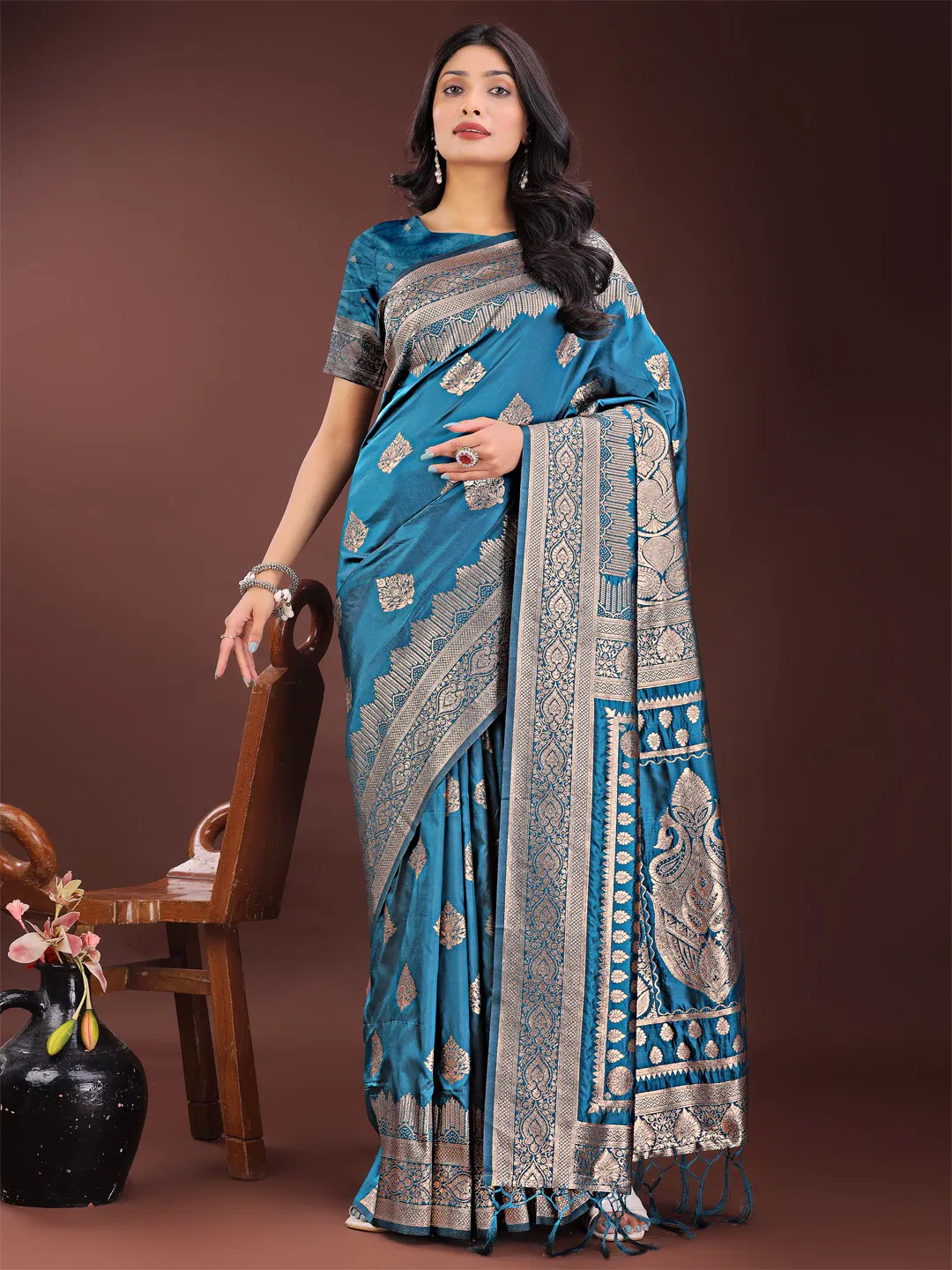 Tana Bana By Astita Silk Wedding Wear Saree Wholesale Price In Surat